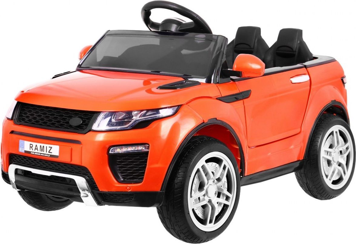 Sportovní elektrické auto Rapid Racer - oranžové - obrázek 1