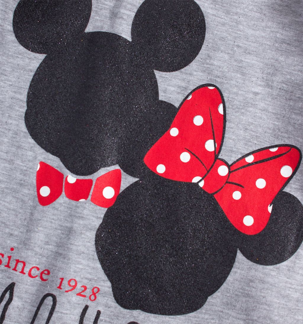 Dívčí tričko DISNEY MINNIE MICKEY šedé Velikost: 128 - obrázek 2