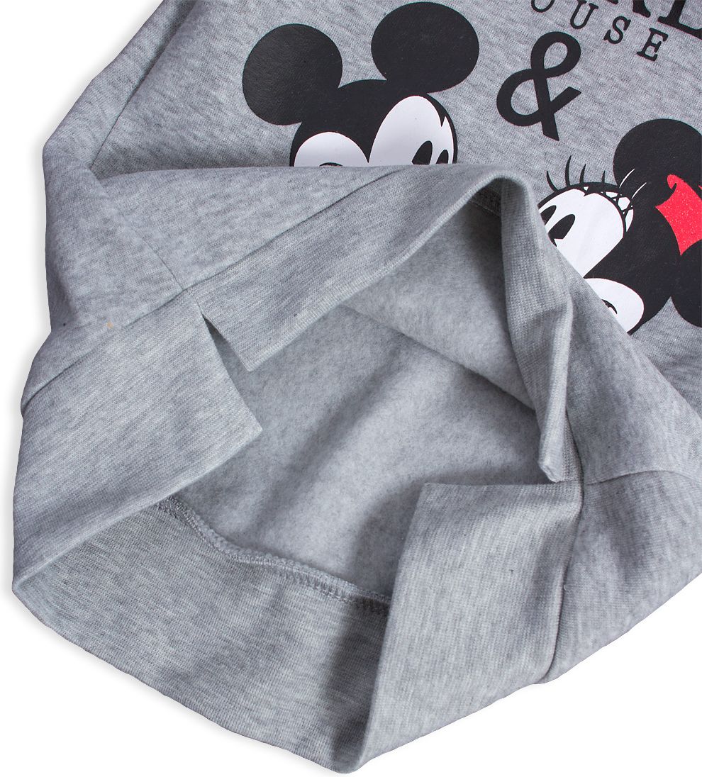 Dívčí mikina DISNEY MINNIE and MICKEY šedá Velikost: 128 - obrázek 5