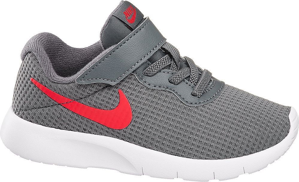Deichmann - NIKE Šedé tenisky na suchý zip Nike Tanjun Ps 34 šedá - obrázek 1
