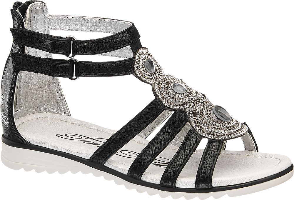 Deichmann - Tom Tailor Sandály 36 černá - obrázek 1