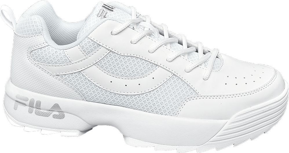 Deichmann - Fila Bílé dívčí chunky tenisky Fila 40 bílá - obrázek 1