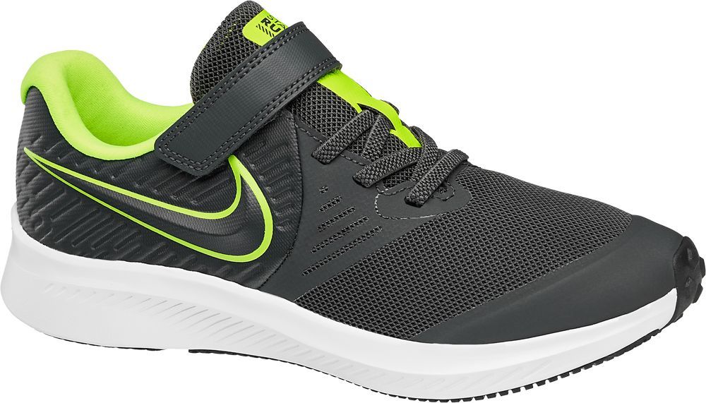 Deichmann - NIKE Šedé tenisky na suchý zip Nike Star Runner 2 33 šedá - obrázek 1