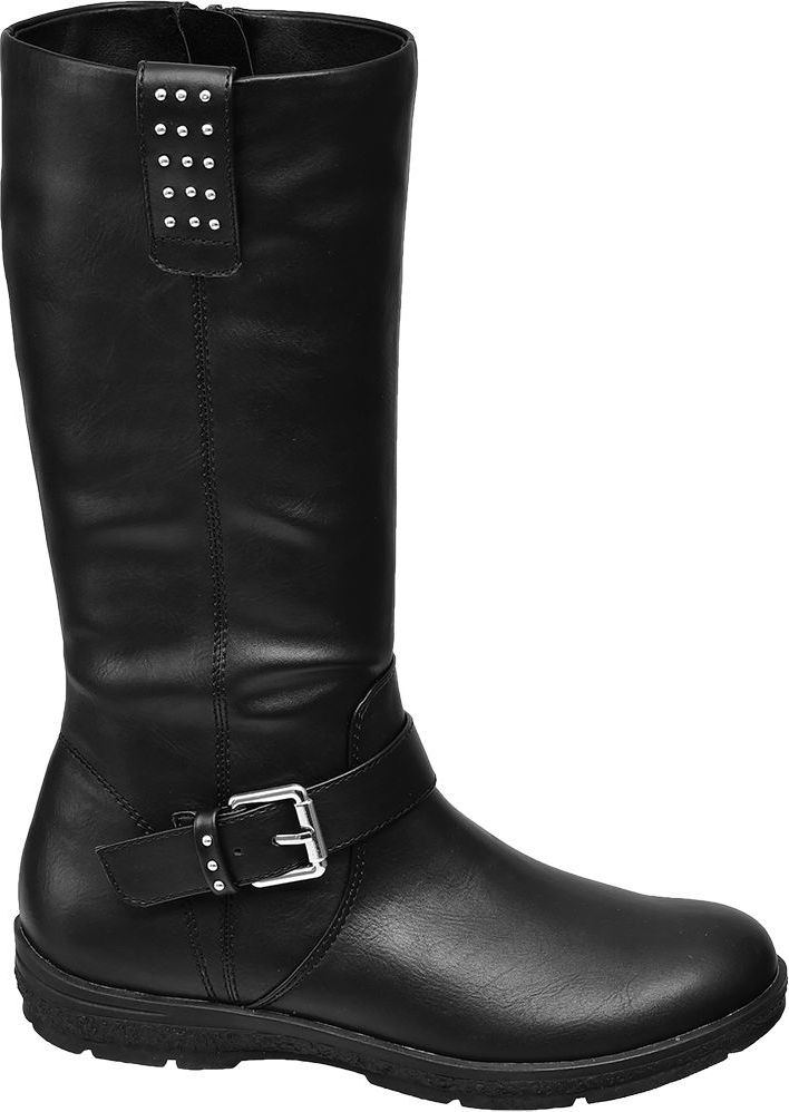 Deichmann - Graceland Černé dívčí kozačky Graceland 34 černá - obrázek 1