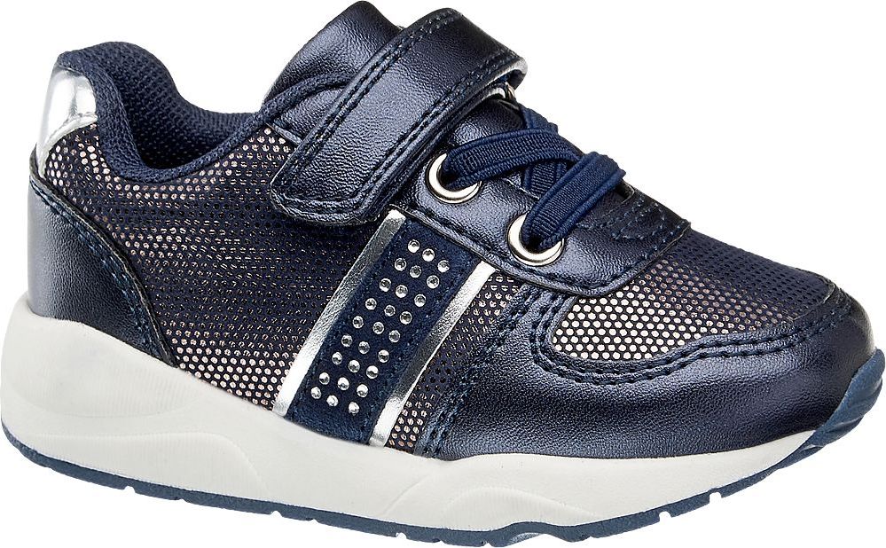 Deichmann - Cupcake Couture Tmavě modré dětské tenisky na suchý zip Cupcake Couture 23 tmavě modrá - obrázek 1