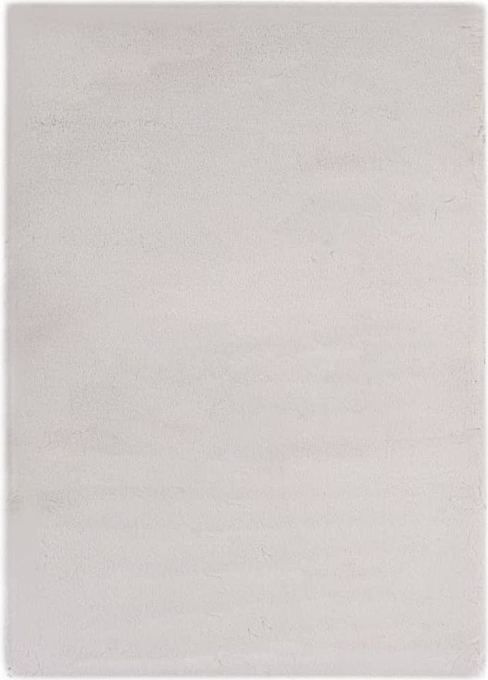 Vidaxl Koberec 120 x 160 cm umělá králičí kožešina šedý - obrázek 1