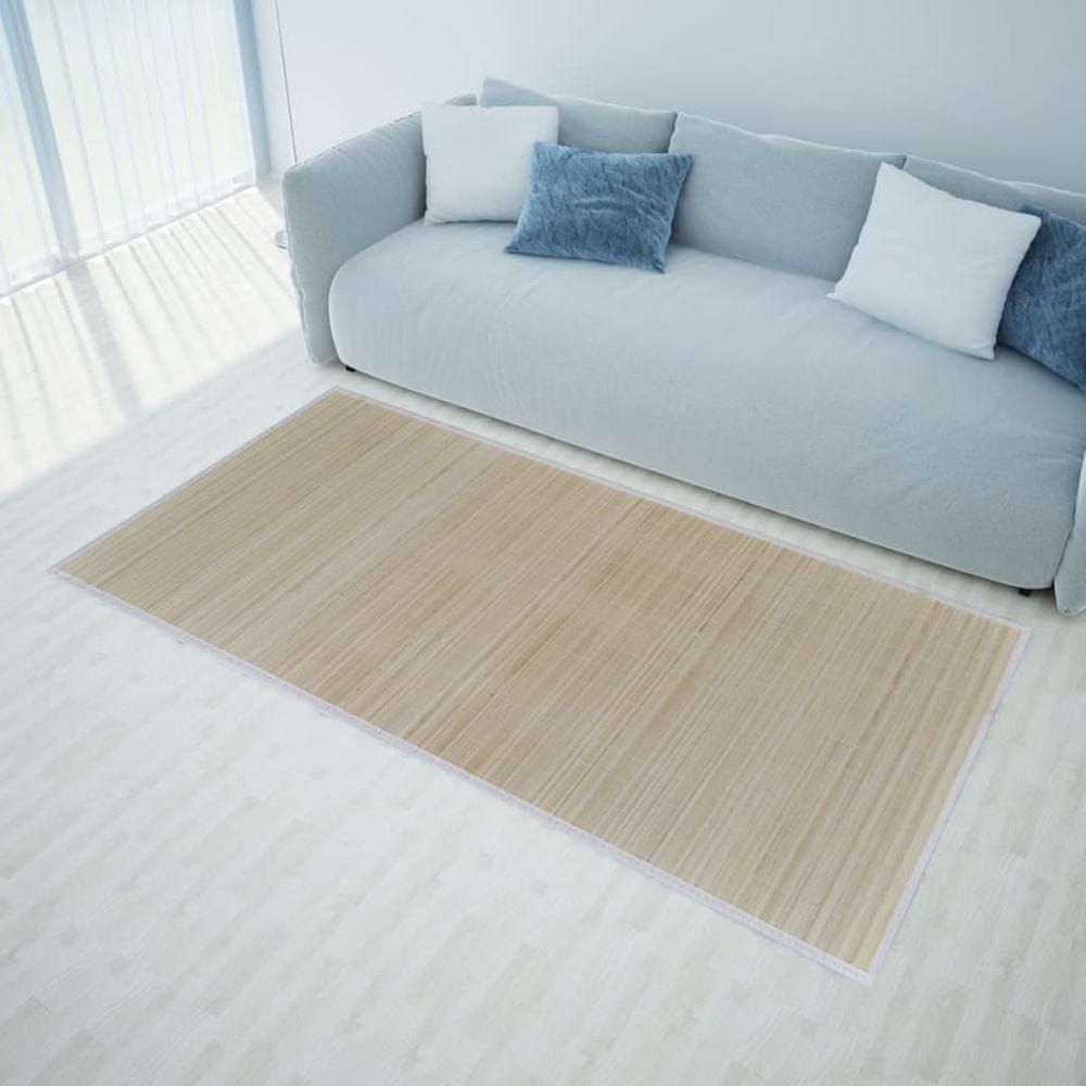 Vidaxl Obdélníkové koberce z přírodního bambusu 2 ks 120 x 180 cm - obrázek 1