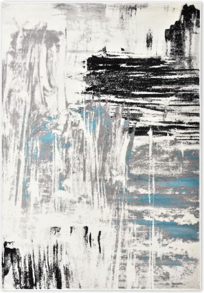 Vidaxl Koberec modrý 80 x 150 cm PP - obrázek 1