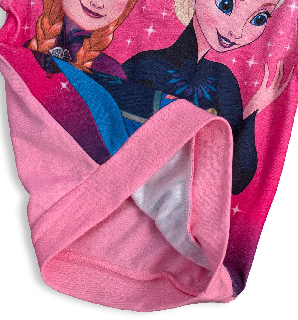 Dívčí pyžamo DISNEY FROZEN ANNA a ELSA světle růžové Velikost: 104 - obrázek 3