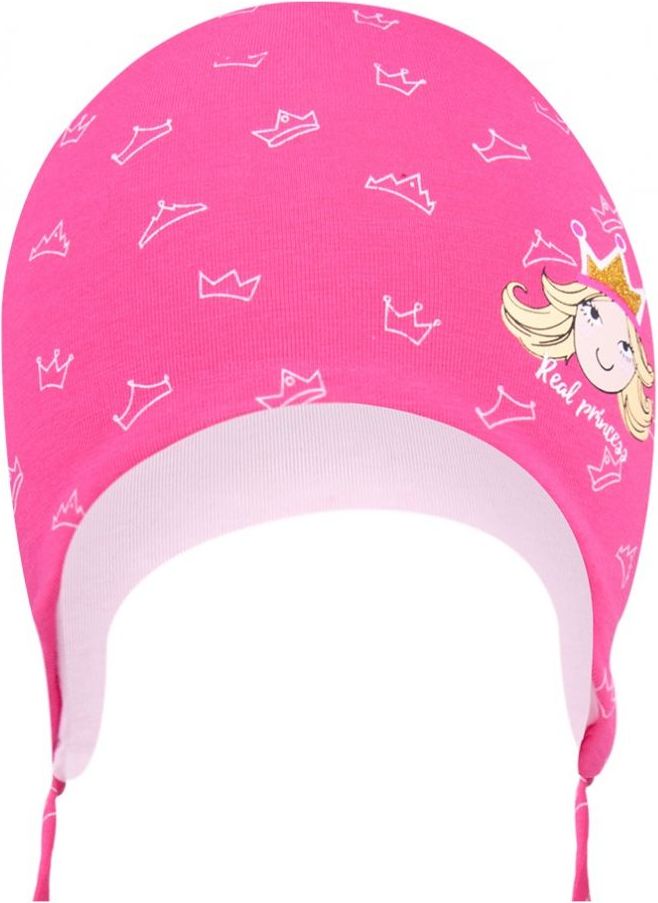 Čepička se šňůrkami Yo Little Princess Pink - obrázek 1