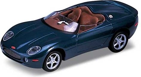 Welly 1:34 Jaguar XK180 Tyrkysová - obrázek 1