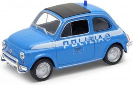 1:34 Fiat Nuova 500 Polizia 221787 - obrázek 1