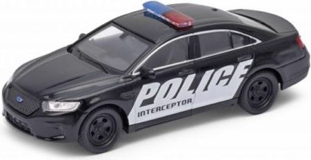 Welly 1:34 Ford Police Interceptor Černá - obrázek 1