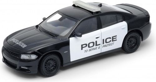 Welly 1:34 2016 Dodge Charger RT Police Černá - obrázek 1