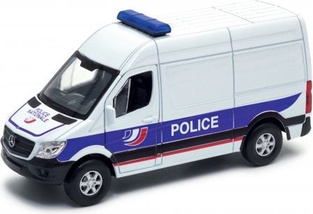 Welly 1:34 MB Sprinter Panel Van Police Bíla - obrázek 1