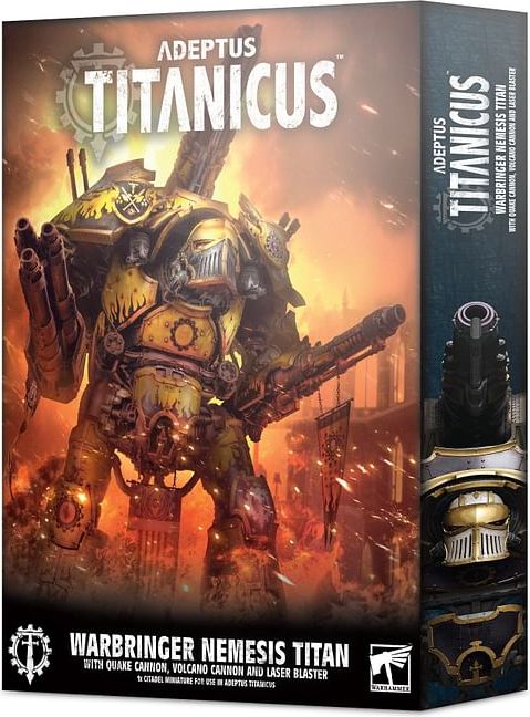 Games Workshop Adeptus Titanicus: Warbringer Nemesis Titan with Quake Cannon - obrázek 1