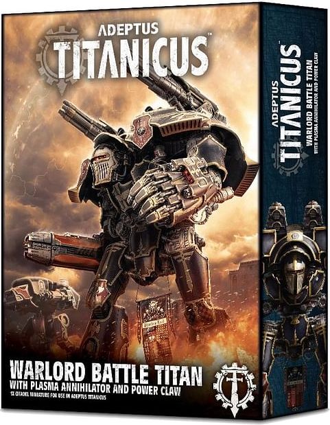 Games Workshop Adeptus Titanicus - Warlord Battle Titan with Plasma Annihilator - obrázek 1