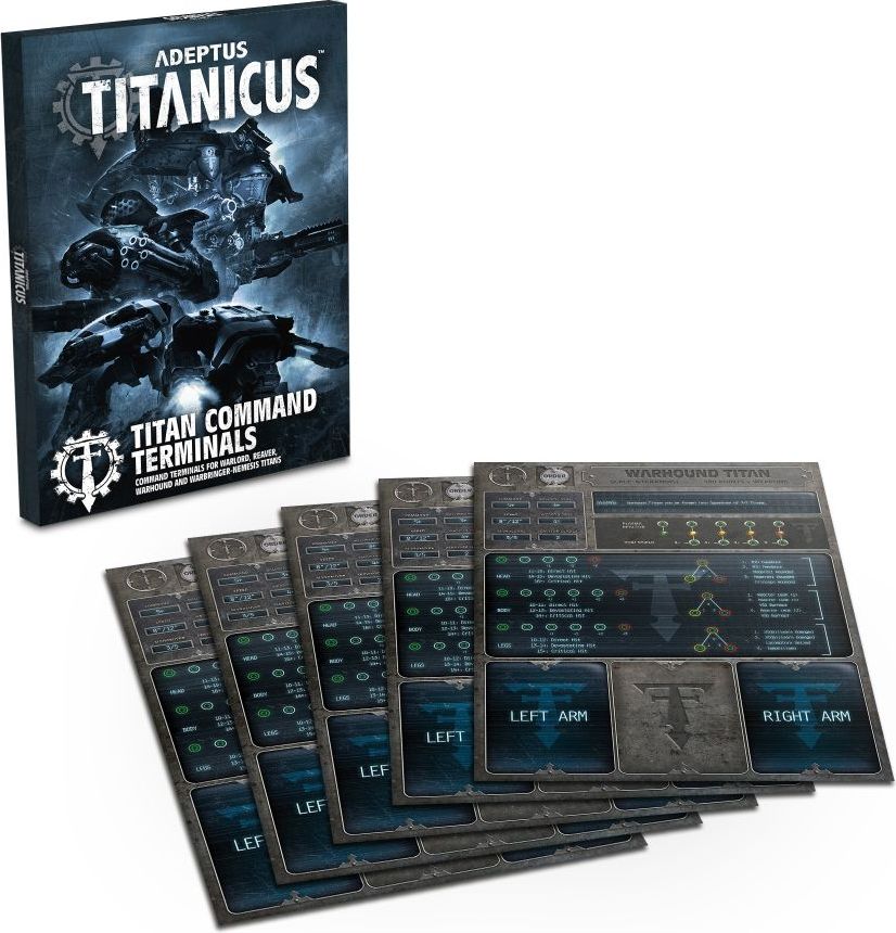Games Workshop Adeptus Titanicus Titan Command Terminals - obrázek 1