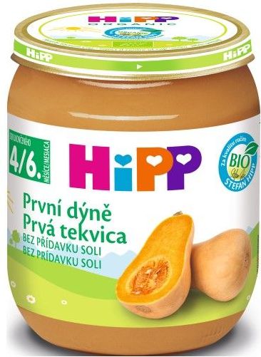 3x HiPP BIO První dýně (125 g) - zeleninový příkrm - obrázek 2