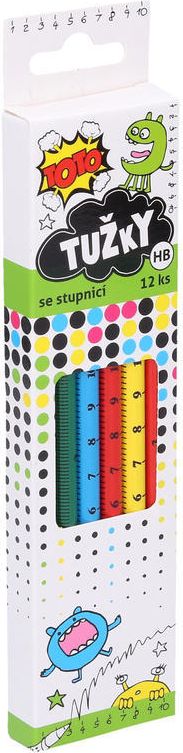TOTO Tužka č.2 (HB) Stupnice - obrázek 1