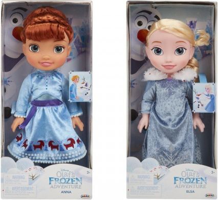 Frozen: Olaf´s Frozen Adventure Elsa and Anna Doll - obrázek 1