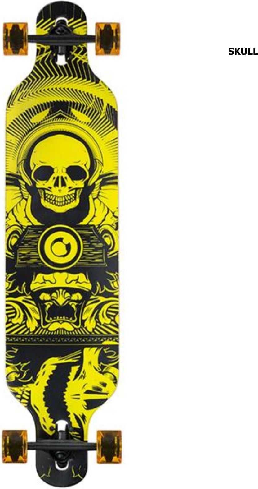 Longboard NILS Extreme Skull - obrázek 1
