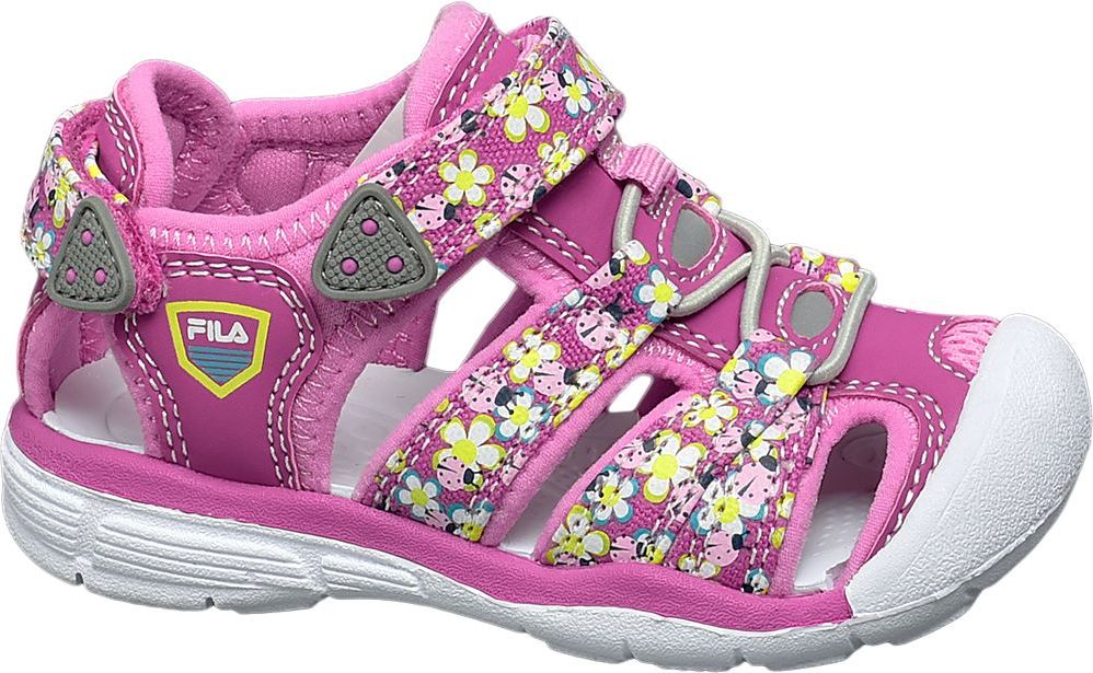 Deichmann - Fila Sandály s pevnou špičkou 25 barva fuchsie - obrázek 1