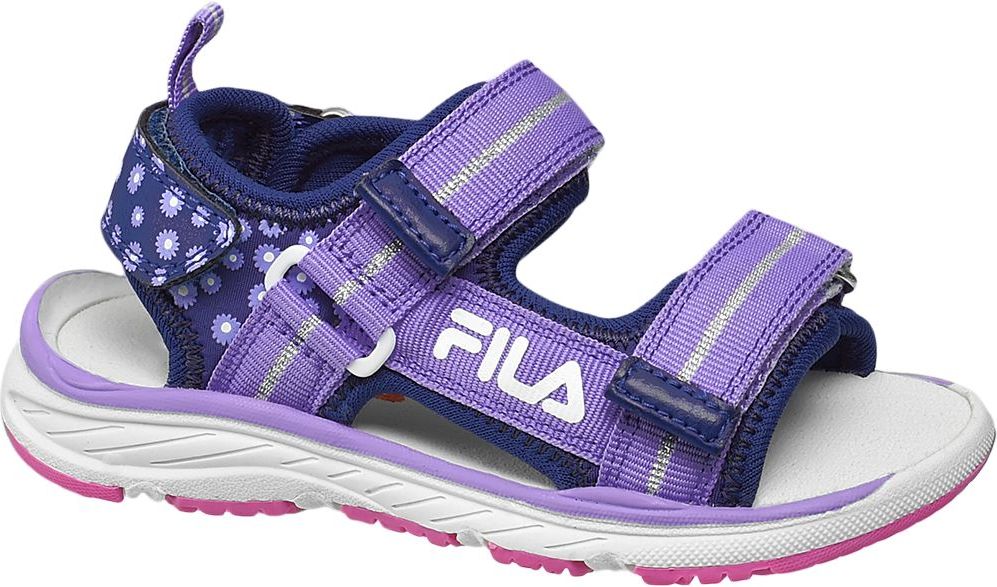 Deichmann - Fila Sandály 26 světle fialová - obrázek 1