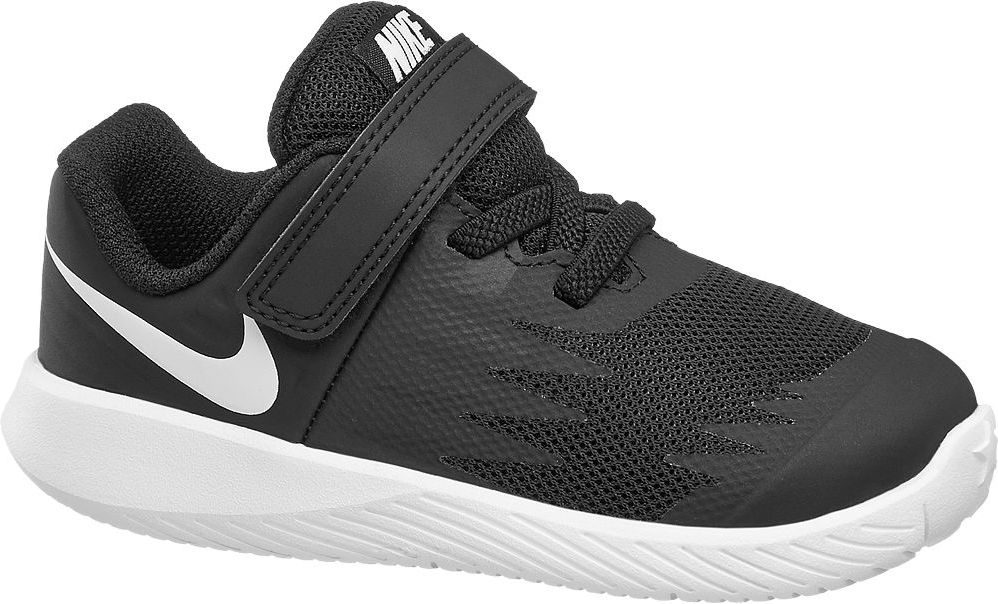 Deichmann - NIKE Černé dětské tenisky na suchý zip Nike Star Runner Btv 23.5 černá - obrázek 1