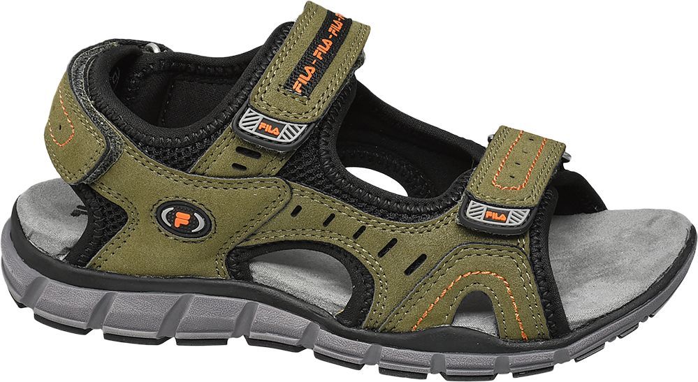 Deichmann - Fila Sandály 32 khaki - obrázek 1