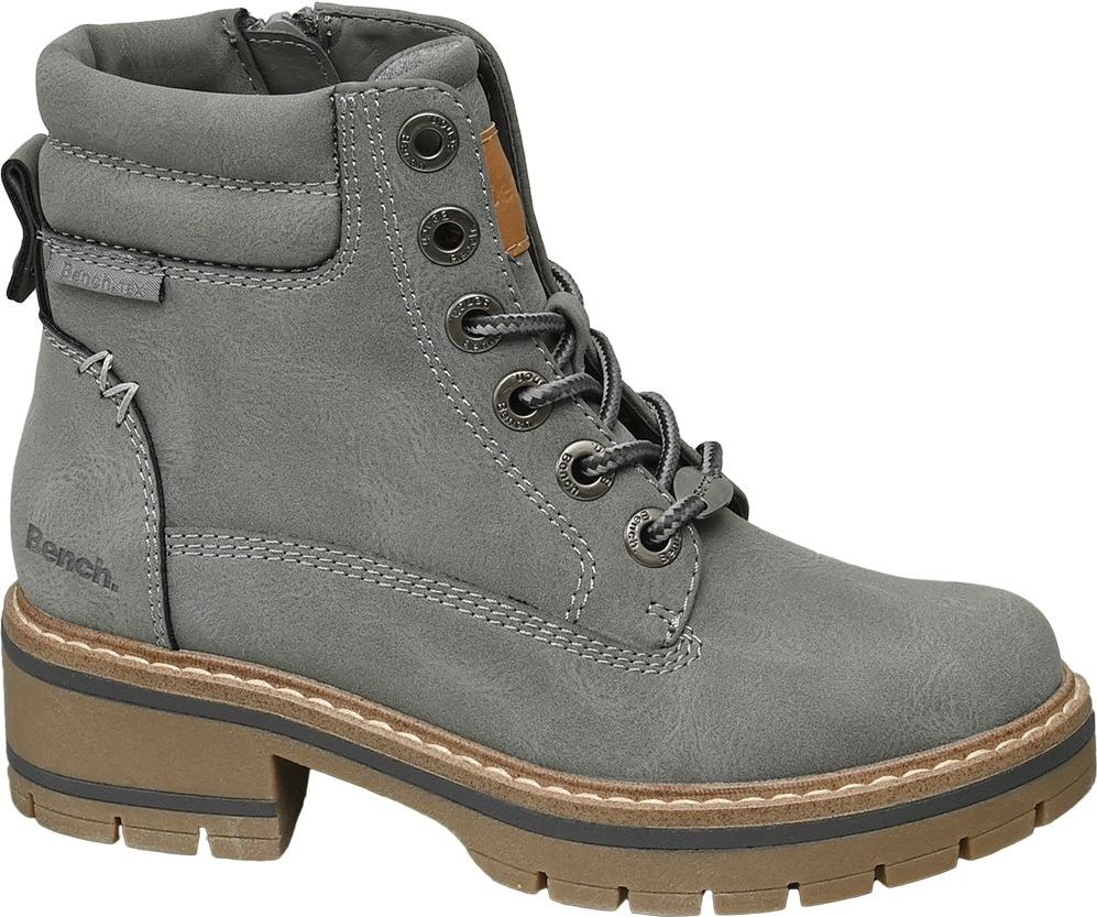 Deichmann - Bench Šedá kotníková obuv Bench se zipem s TEX membránou 31 šedá - obrázek 1