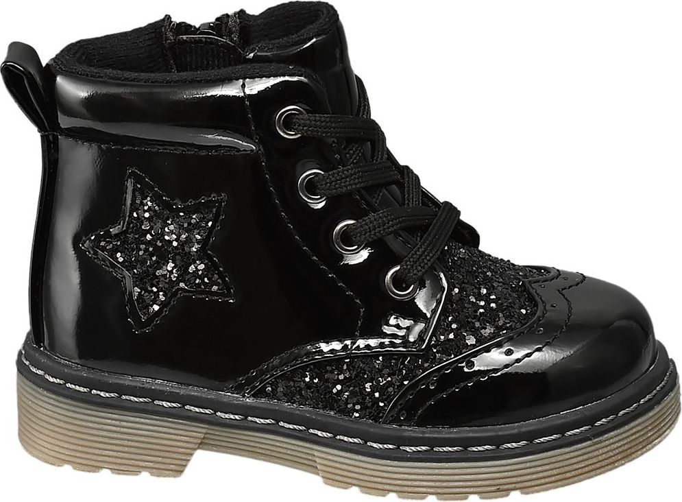 Deichmann - Cupcake Couture Černá dětská kotníková obuv Cupcake Couture se zipem 25 černá - obrázek 1