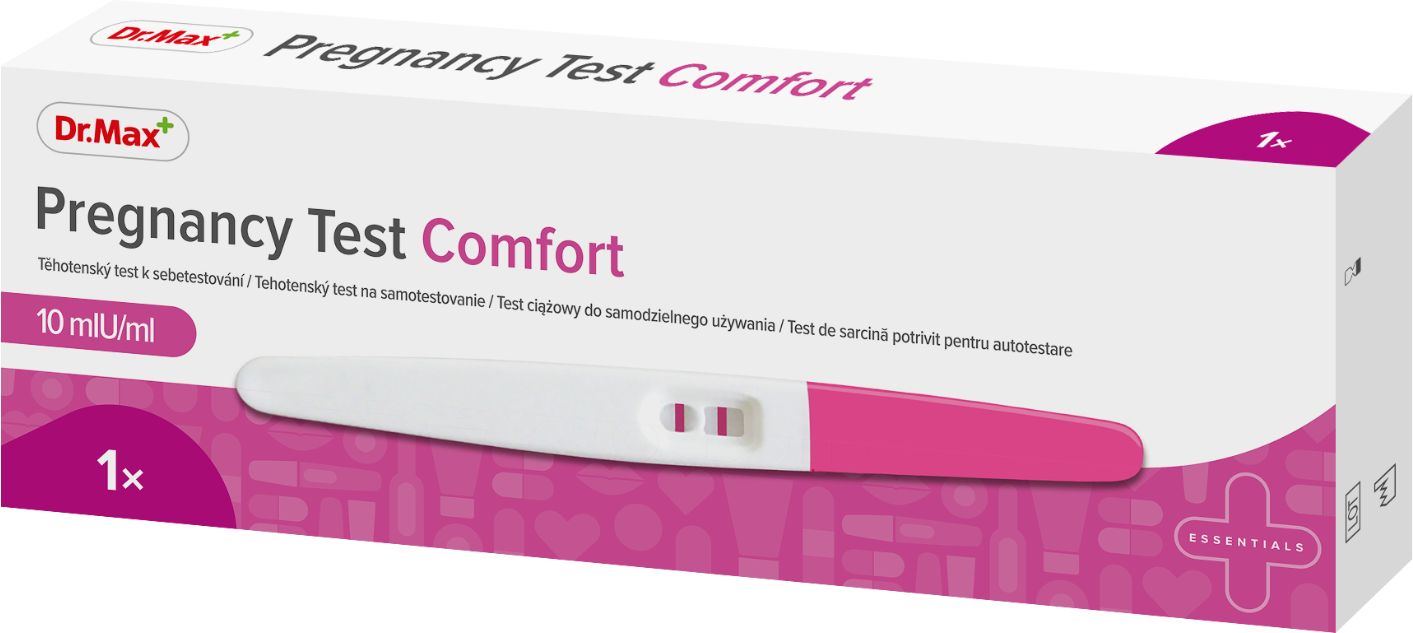 Dr.Max Pregnancy Test Comfort 1 ks - obrázek 1