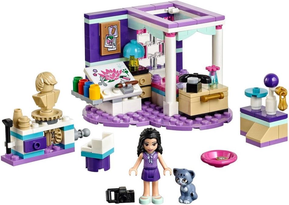 LEGO Friends 41342 Ema a její luxusní pokojíček - obrázek 1