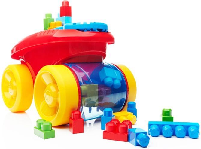 MEGA BLOKS Zábavný sběrač kostek červená / žlutá - obrázek 1