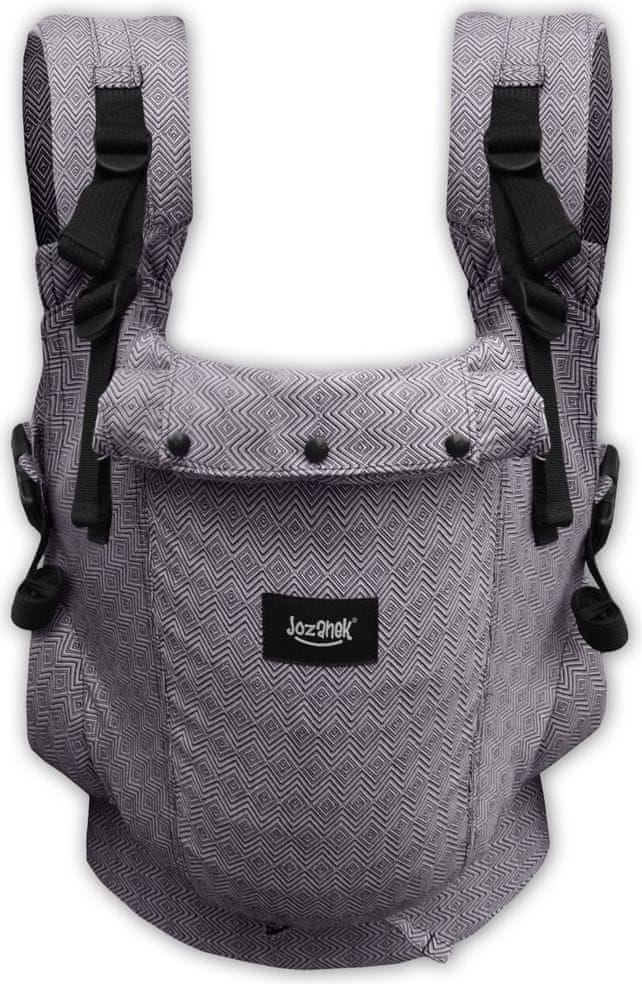 Jožánek DAN- ergonomické batolecí (TODDLER) nosítko Jozanek BC03, šedé diamanty - obrázek 1