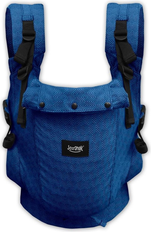 Jožánek DAN- ergonomické batolecí (TODDLER) nosítko Jozanek BC03, modré diamanty - obrázek 1