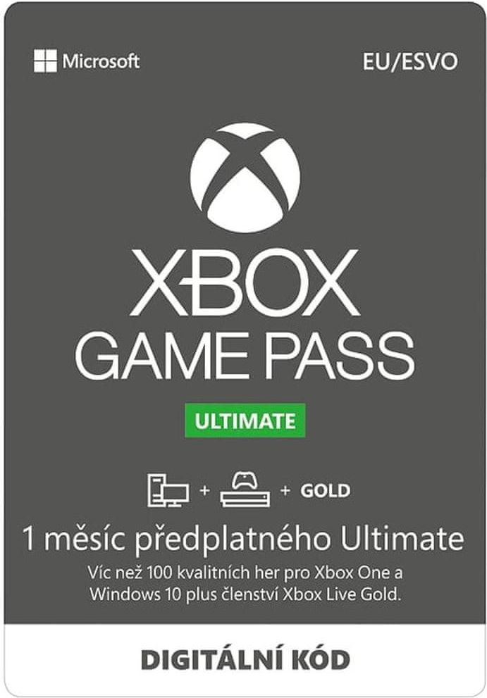 Microsoft Game Pass Ultimate - předplatné na 1 měsíc (QHW-00008) - obrázek 1