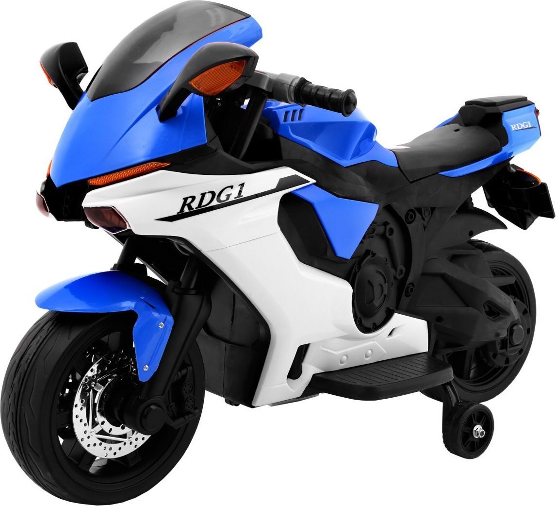 Mamido  Dětská elektrická motorka R1 Superbike modrá  R-TR1603.NIE2 - obrázek 1