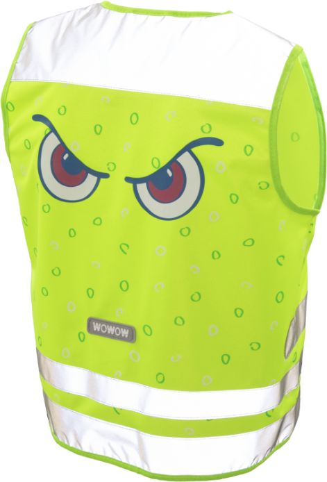 WOWOW Dětská Reflexní vesta NUTTY JACKET GREEN velikost: L (šířka 52 cm, délka 54 cm) doporučeno pro 10 a více let. - obrázek 1
