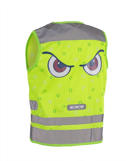 WOWOW Dětská Reflexní vesta NUTTY JACKET GREEN velikost: L (šířka 52 cm, délka 54 cm) doporučeno pro 10 a více let. - obrázek 2