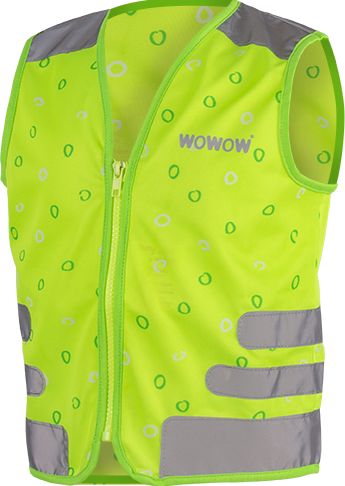 WOWOW Dětská Reflexní vesta NUTTY JACKET GREEN velikost: L (šířka 52 cm, délka 54 cm) doporučeno pro 10 a více let. - obrázek 3