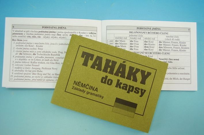 Taháky do kapsy - Němčina základy gramatiky Fajma - obrázek 1