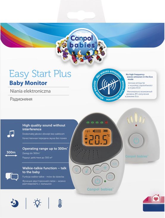 Elektronická obousměrná dětská chůvička Canpol babies EasyStart Plus 77/101 - obrázek 3