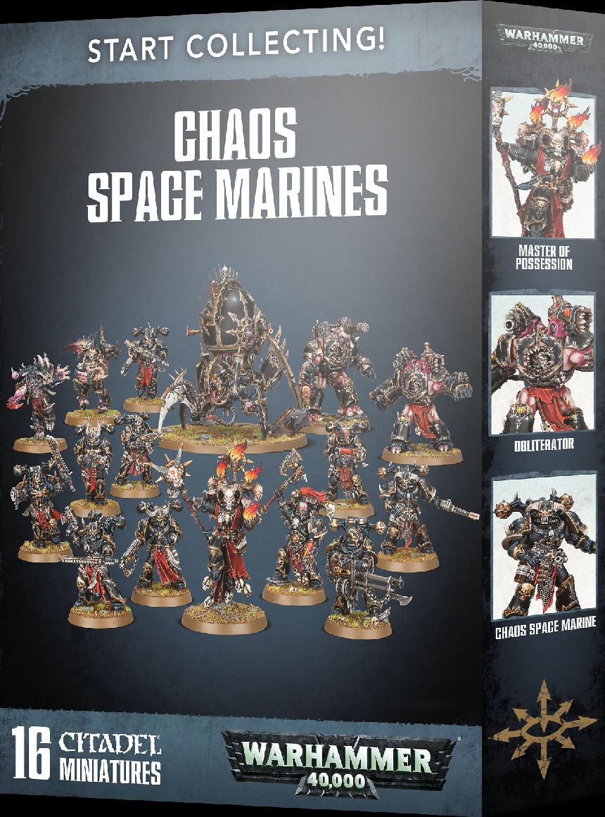 Games Workshop Start Collecting! Chaos Space Marines - obrázek 1