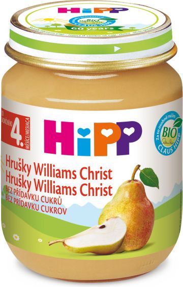 HiPP OVOCE BIO Hrušky Williams-Christ 125g C-65 - balení 6 ks - obrázek 1