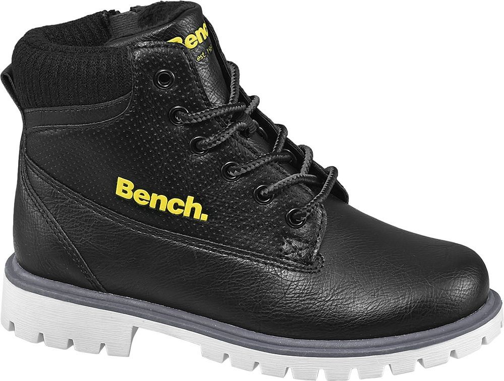 Deichmann - Bench Černá kotníková obuv Bench se zipem 34 černá - obrázek 1