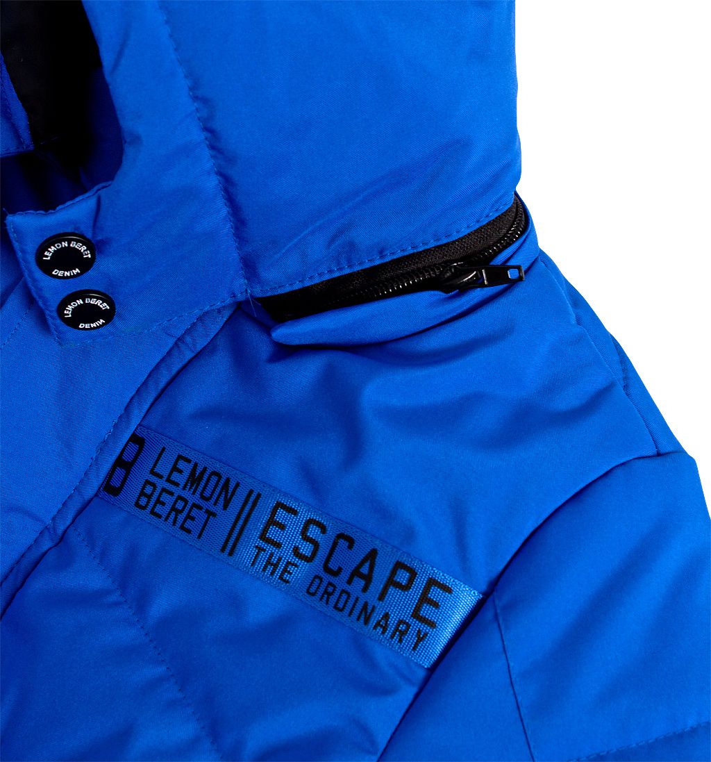 Chlapecká zimní bunda LEMON BERET ESCAPE modrá Velikost: 128 - obrázek 9