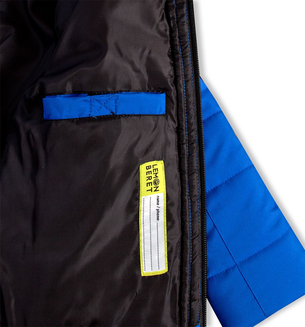 Chlapecká zimní bunda LEMON BERET ESCAPE modrá Velikost: 128 - obrázek 11