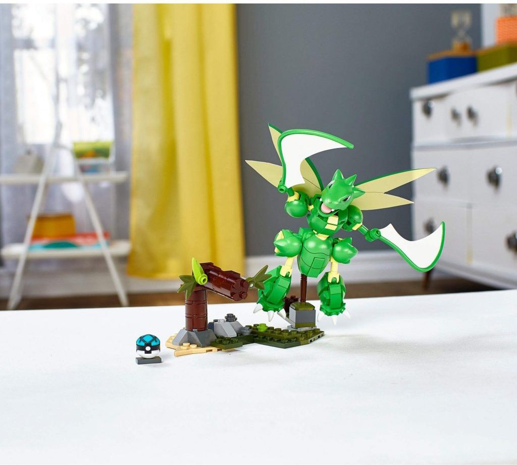 Mattel Pokémon Mega Construx - Scyther 13 cm - obrázek 3
